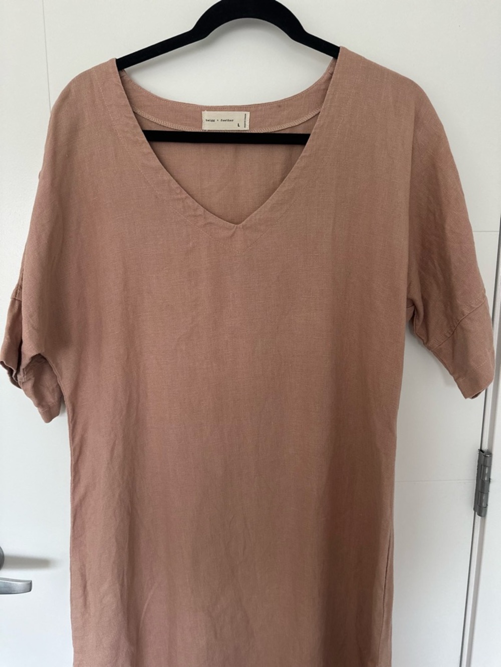 Twigg + Feather 100% Linen Dress - Picture 6 of 12